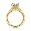 Gabriel & Co Engagement Rings in Yellow Gold containing Diamond ER16704E10Y44JJ