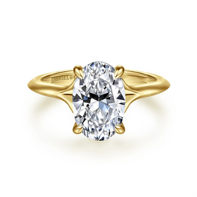 Gabriel & Co Engagement Rings in Yellow Gold containing Diamond ER16734O8Y44JJ