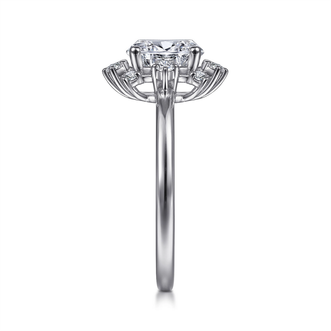 Gabriel & Co Engagement Rings in White Gold containing Diamond ER14661O8W44JJ