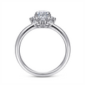 Gabriel & Co Engagement Rings in White Gold containing Diamond ER14661O8W44JJ