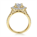 Gabriel & Co Engagement Rings in Yellow Gold containing Diamond ER14450R6Y44JJ