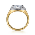 Gabriel & Co Engagement Rings in Mixed Metals containing Diamond 452061