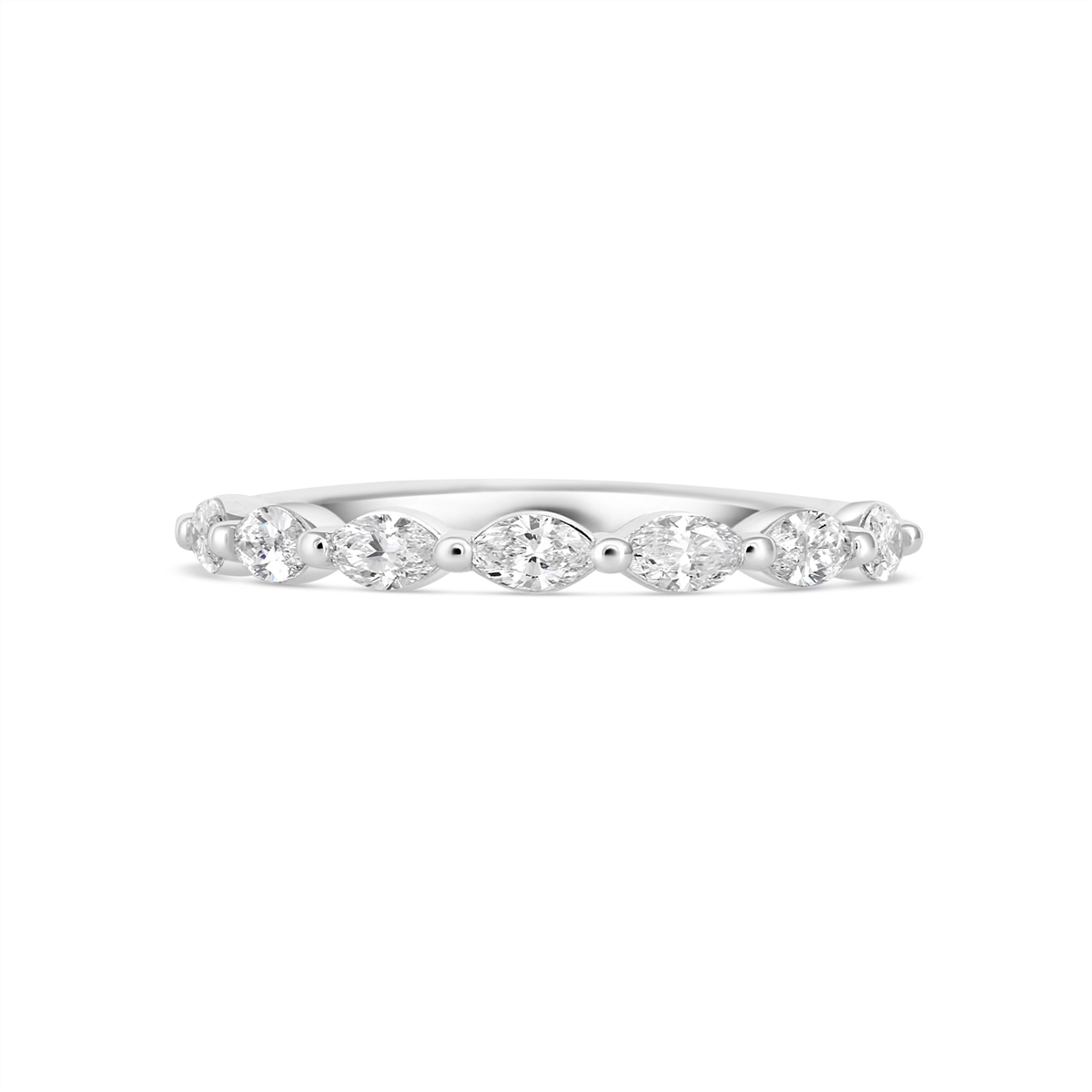 Wedding Bands Wedding Rings in White Gold containing Diamond 452274