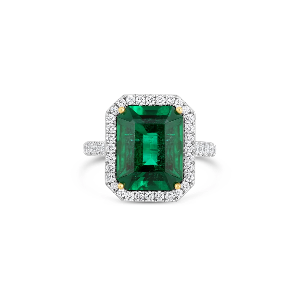 Rings Rings in White Gold containing Multi-gemstone, Diamond, Emerald 452288