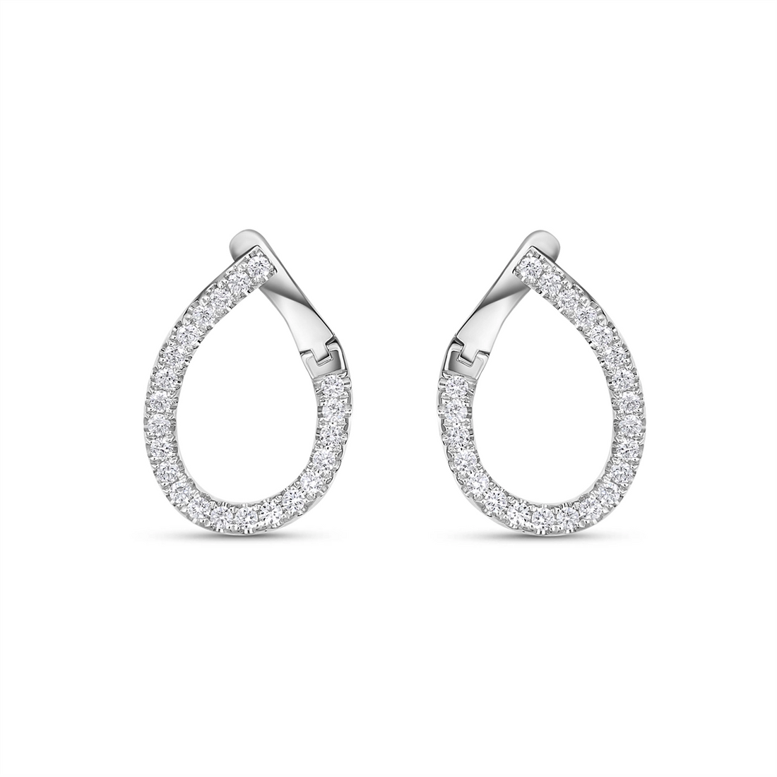 Earrings Earrings in White Gold containing Diamond 452290