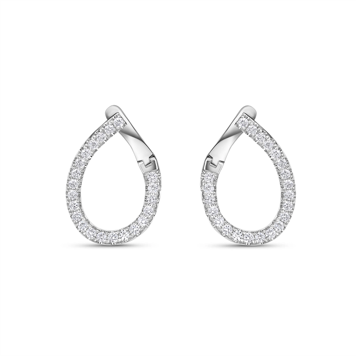 Earrings Earrings in White Gold containing Diamond 452290