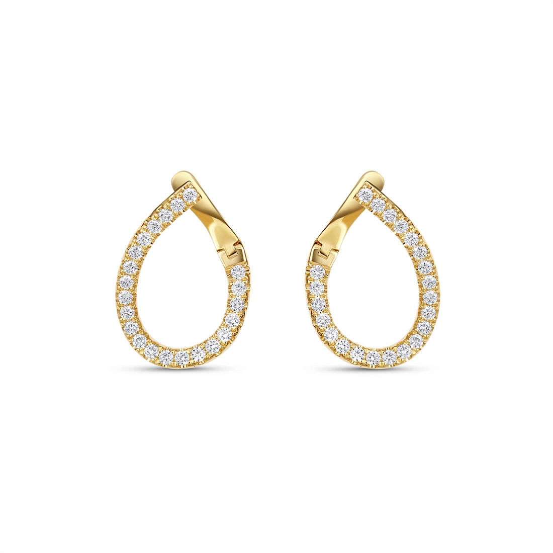 Earrings Earrings in Yellow Gold containing Diamond 452291
