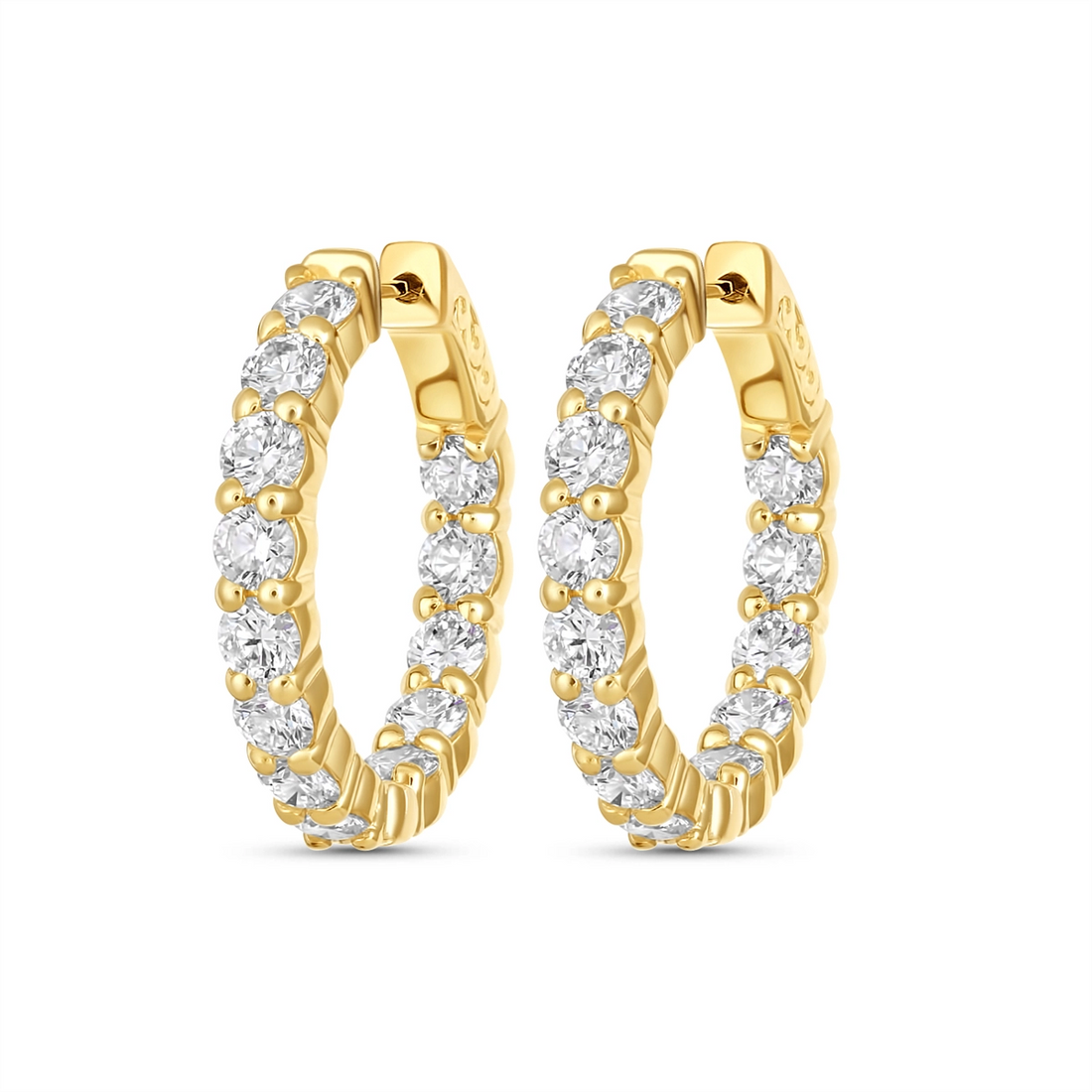 Earrings Earrings in Yellow Gold containing Diamond 452295