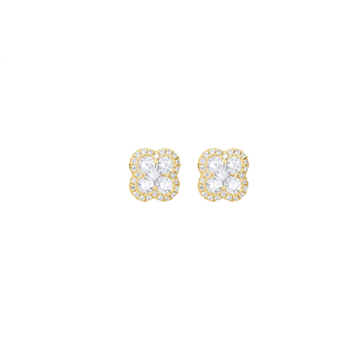 Earrings Earrings in Yellow Gold containing Diamond 452312