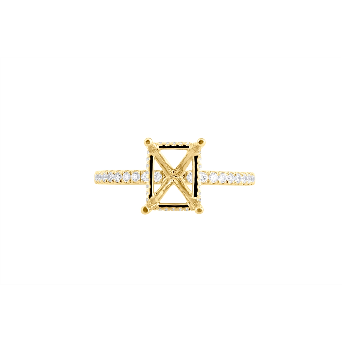 Engagement Collections Engagement Rings in Yellow Gold containing Diamond 452333