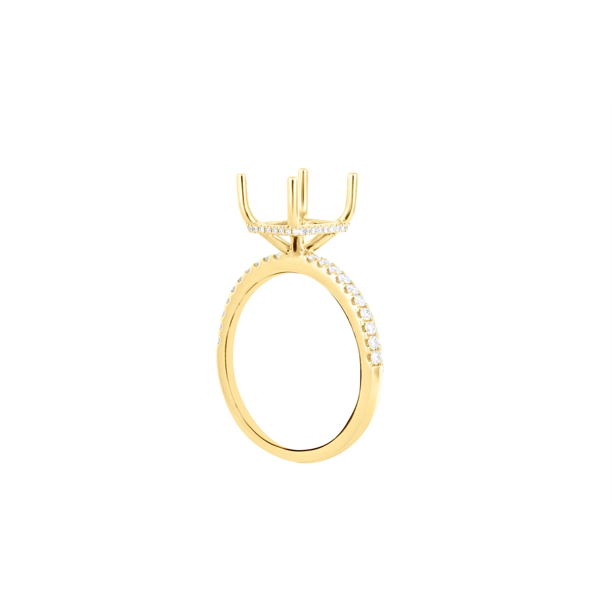 Engagement Collections Engagement Rings in Yellow Gold containing Diamond 452333