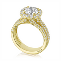 Tacori Engagement Rings in Yellow Gold containing Diamond HT 2551 CU 8 Y