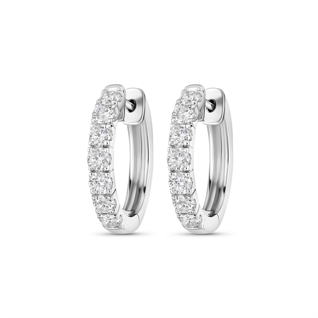 Earrings Earrings in White Gold containing Diamond 452347