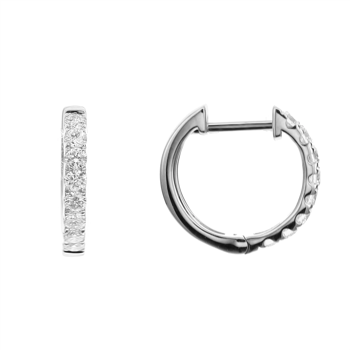 Earrings Earrings in White Gold containing Diamond 452352