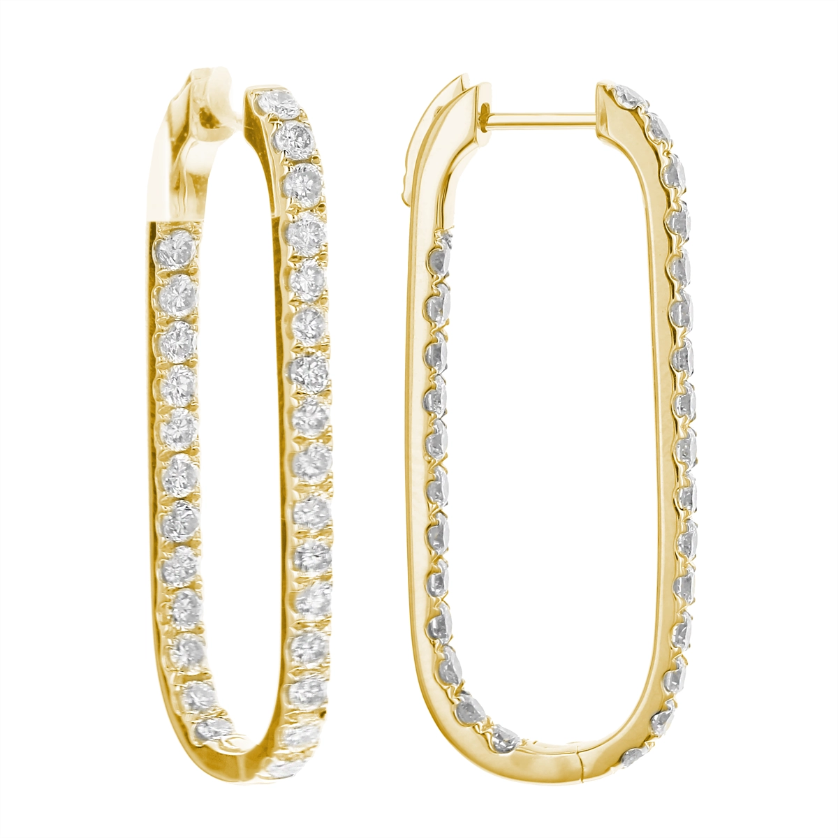 Earrings Earrings in Yellow Gold containing Diamond 452360