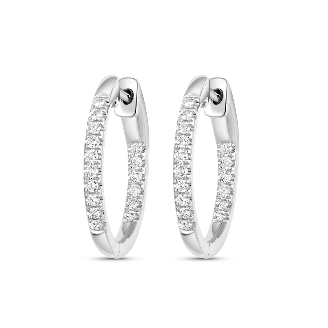 Earrings Earrings in White Gold containing Diamond 452392