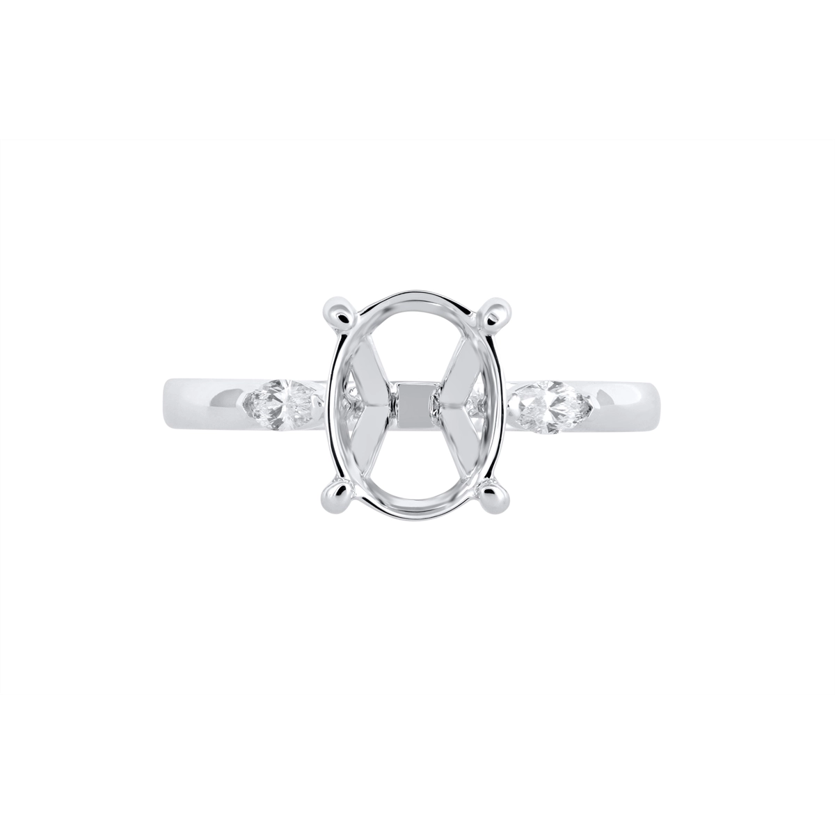 Engagement Collections Engagement Rings in White Gold containing Diamond 452497