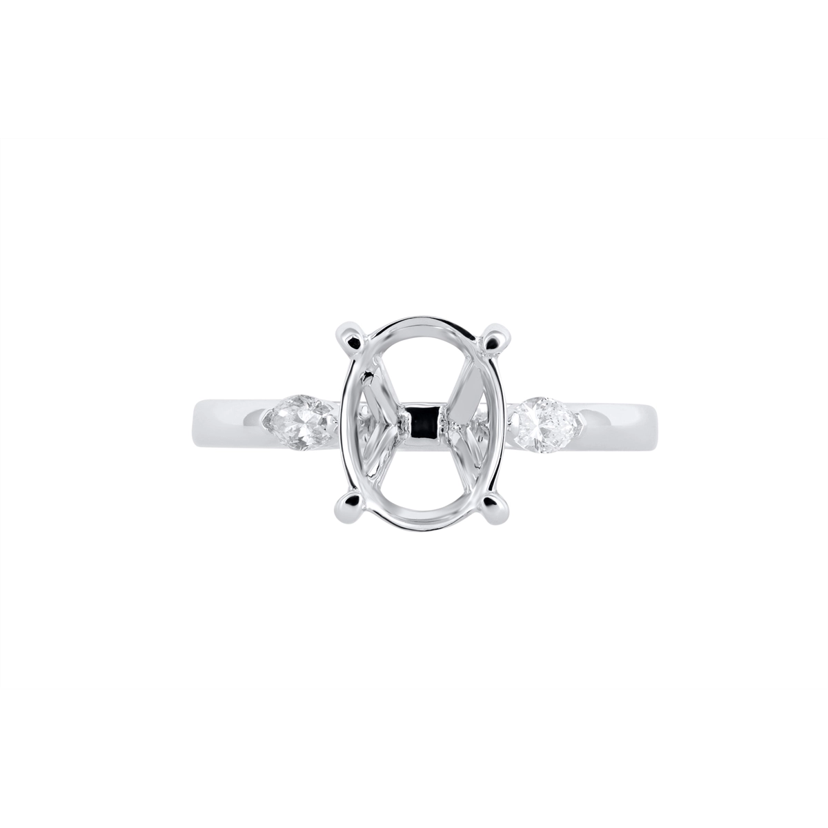 Engagement Collections Engagement Rings in White Gold containing Diamond 452498