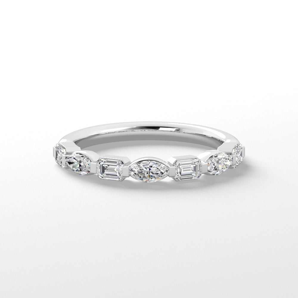 Wedding Bands Wedding Rings in White Gold containing Diamond 452521
