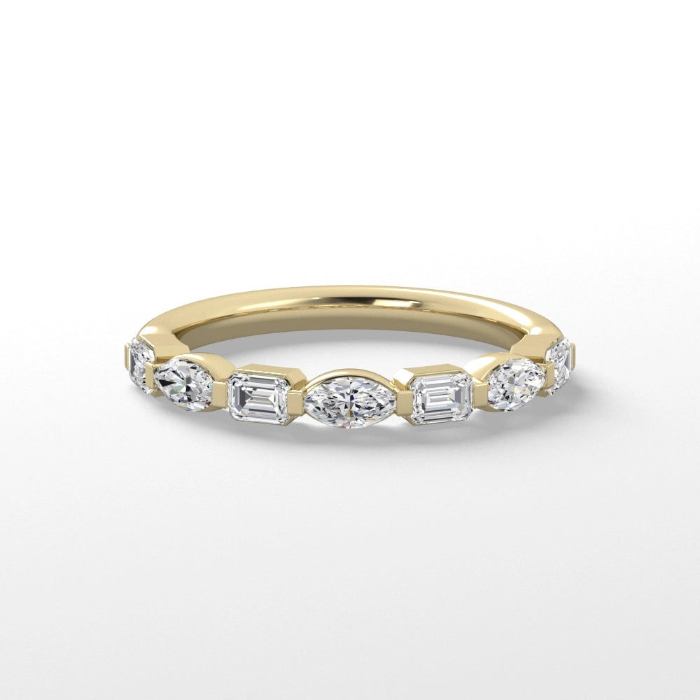 Wedding Bands Wedding Rings in Yellow Gold containing Diamond 452522