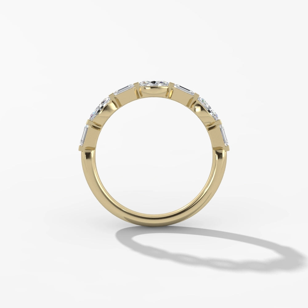 Wedding Bands Wedding Rings in Yellow Gold containing Diamond 452522