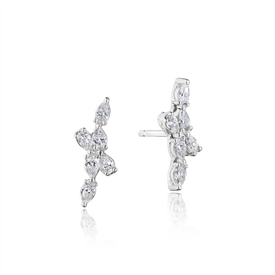 Tacori Earrings in White Gold containing Diamond FE 829