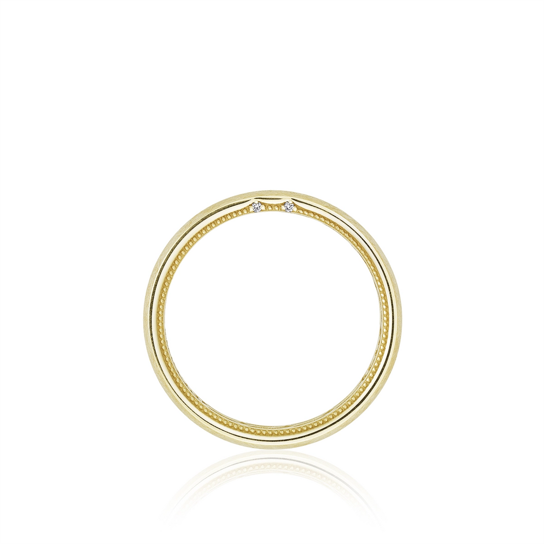 Tacori Wedding Rings in Yellow Gold containing Diamond P600-5.5FY-8