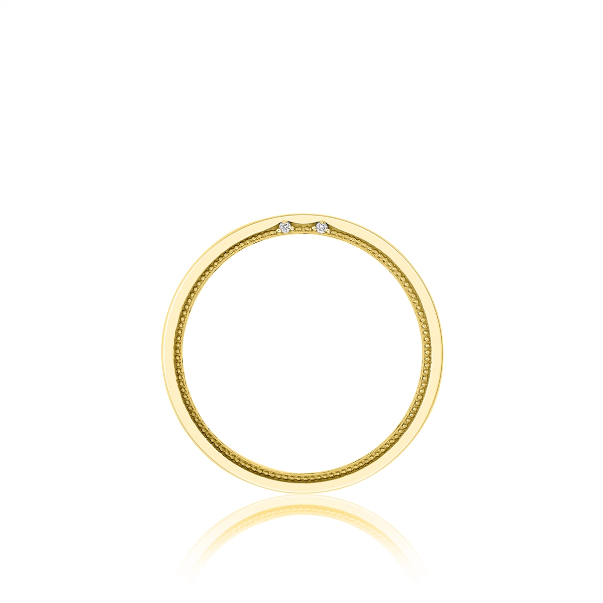 Tacori Wedding Rings in Yellow Gold containing Diamond P601-5.5FY-9.5