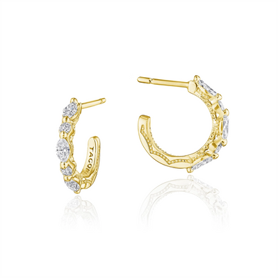 Tacori Earrings in Yellow Gold containing Diamond FE 692 Y