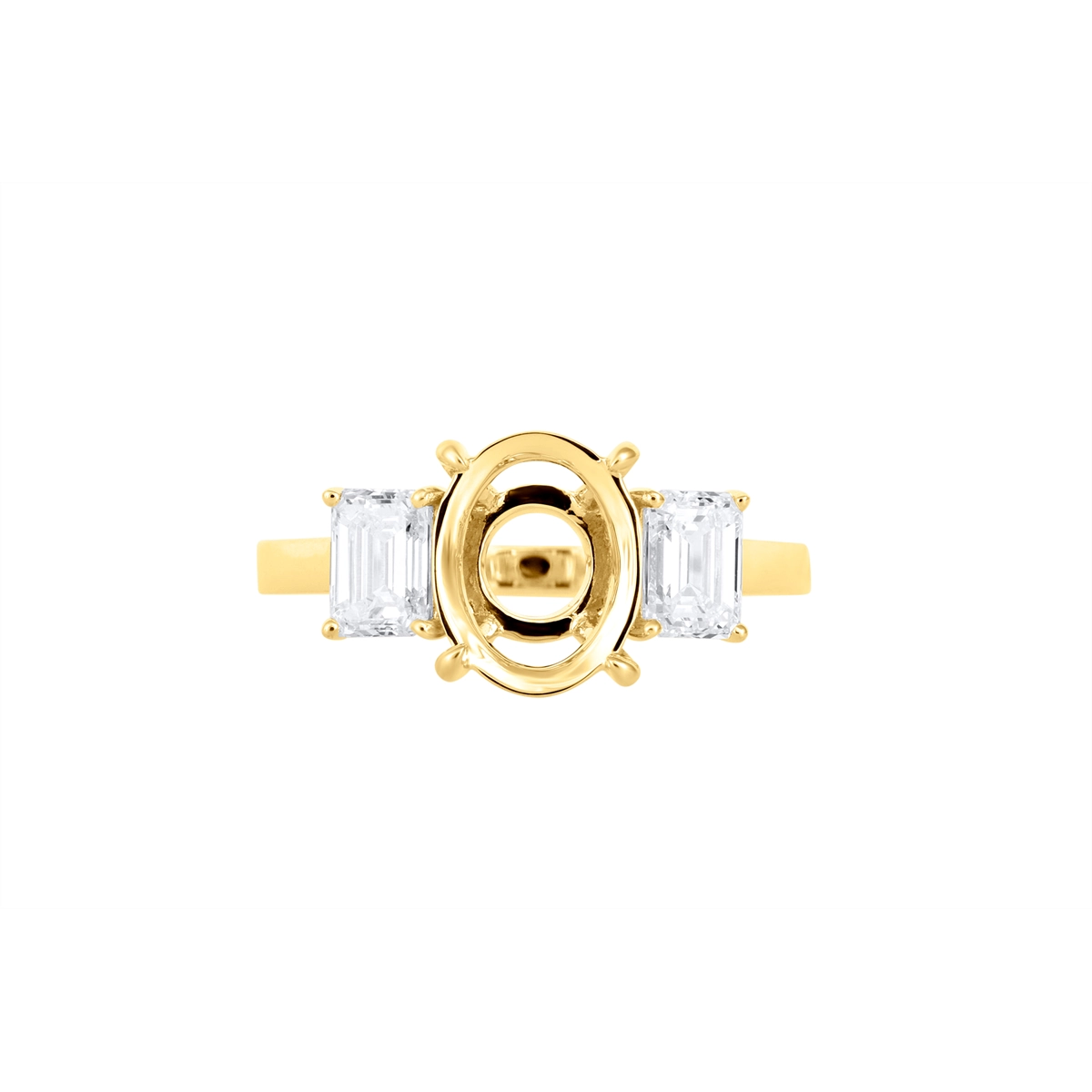 Engagement Collections Engagement Rings in Yellow Gold containing Diamond 452629