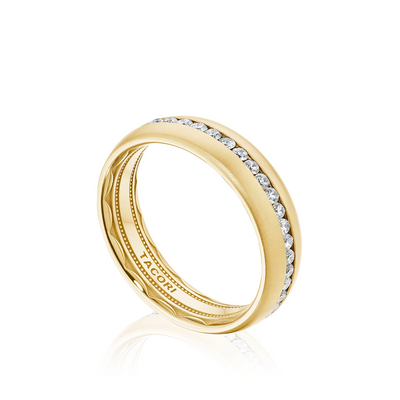 Tacori Wedding Rings in Yellow Gold containing Diamond 143-7YDS