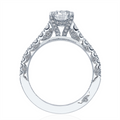 Tacori Engagement Rings in Platinum/Palladium containing Diamond HT 2579 OV 11.5X8