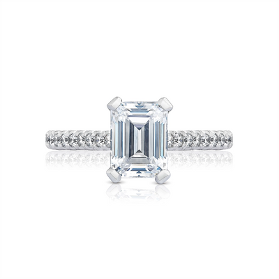 Tacori Engagement Rings in Platinum/Palladium containing Diamond HT 2546 2.5 EC 10.5X7