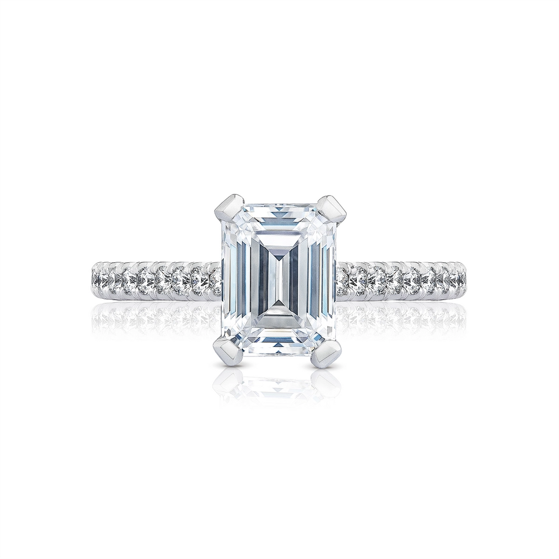 Tacori Engagement Rings in Platinum/Palladium containing Diamond HT 2546 2.5 EC 10.5X7.5