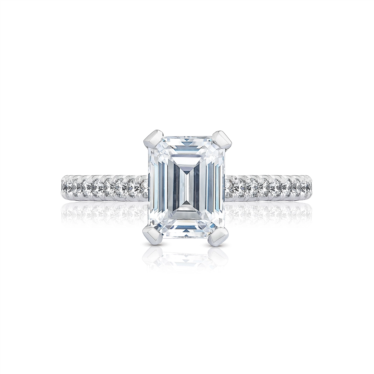 Tacori Engagement Rings in Platinum/Palladium containing Diamond HT 2546 2.5 EC 10.5X7.5