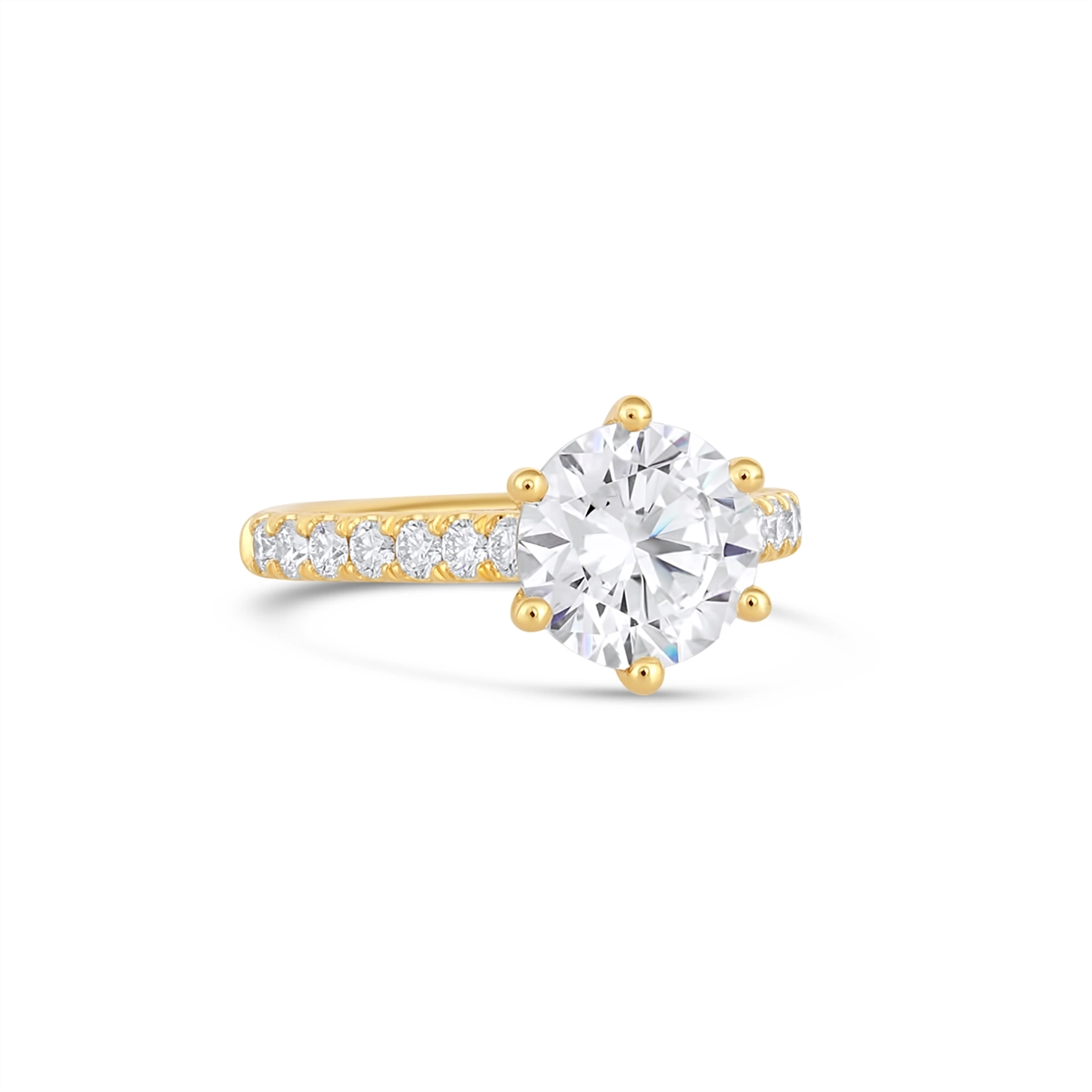 Tacori Engagement Rings in Yellow Gold containing Diamond HT 2546 2.5 RD 9 Y