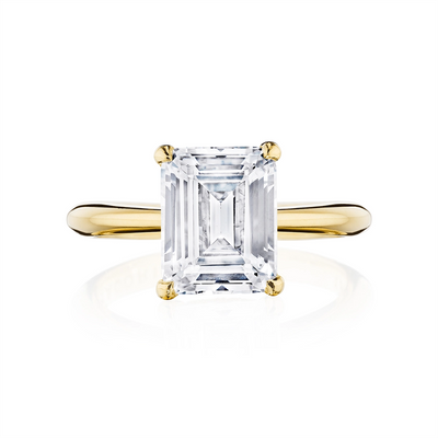 Tacori Engagement Rings in Yellow Gold containing Diamond HT 2671 EC 12X8.5 Y