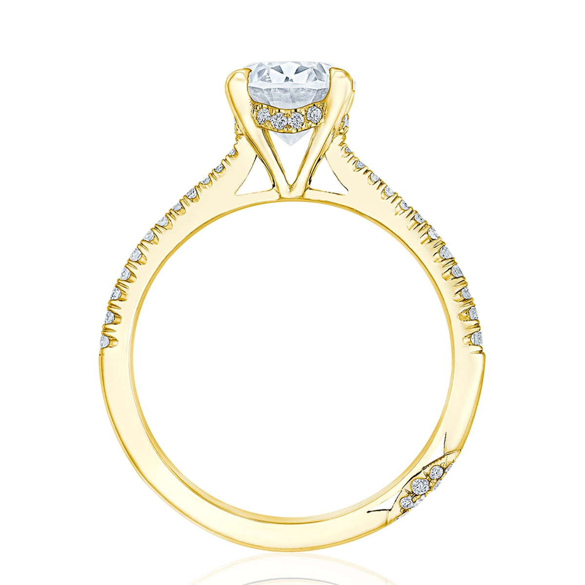 Tacori Engagement Rings in Yellow Gold 452652