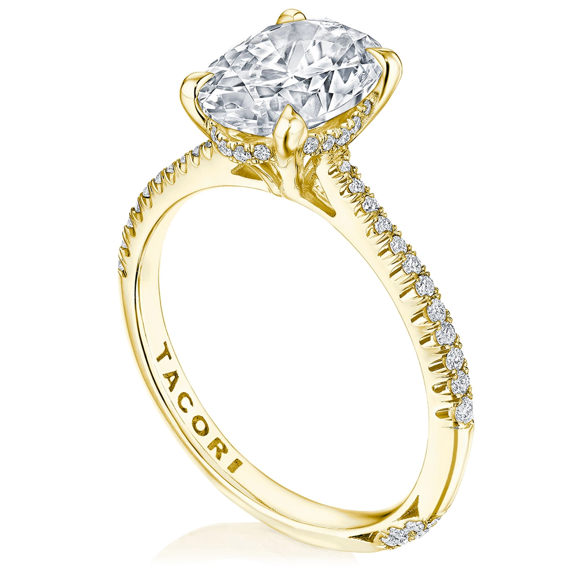 Tacori Engagement Rings in Yellow Gold 452652