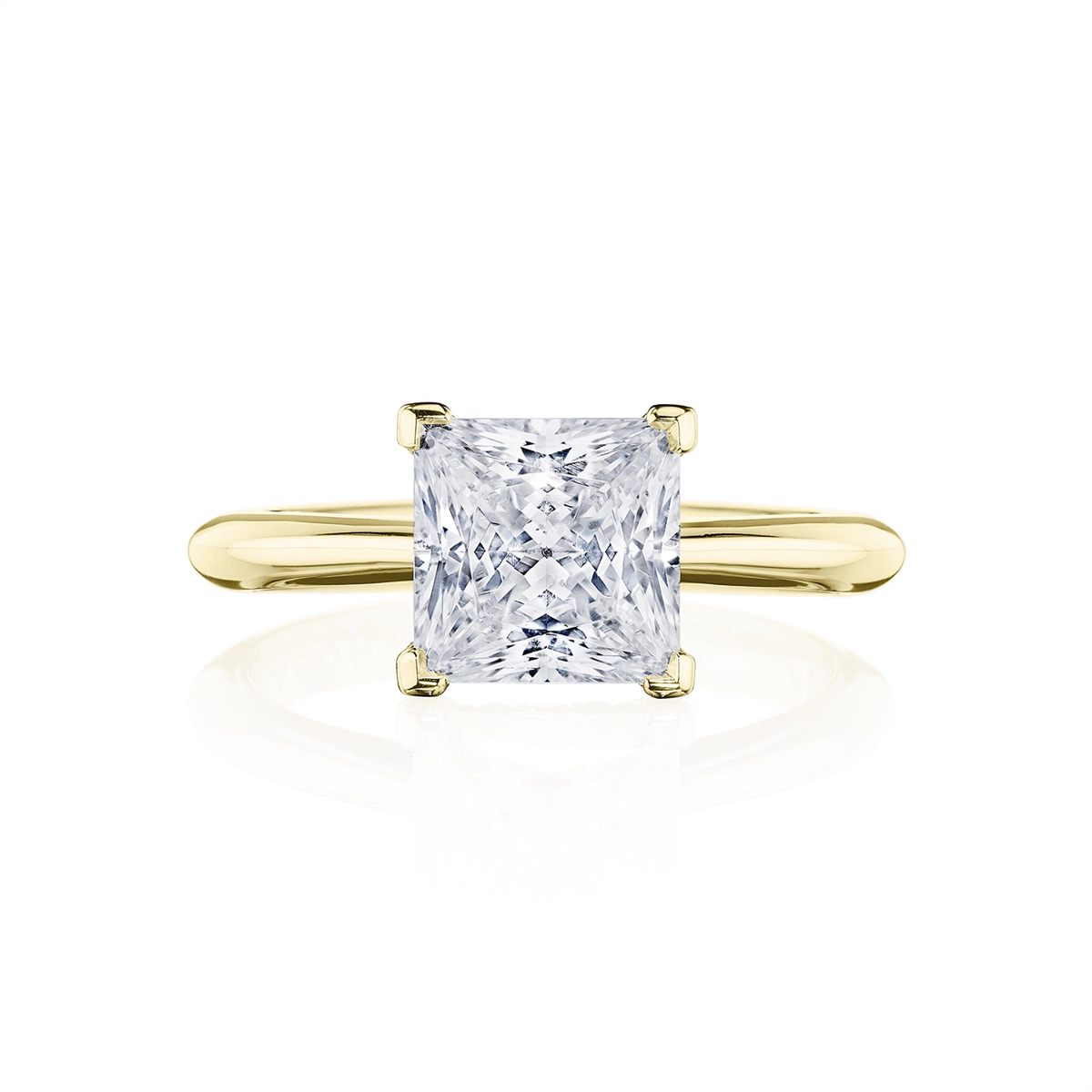 Tacori Engagement Rings in Yellow Gold containing Diamond HT 2671 PR 8 Y