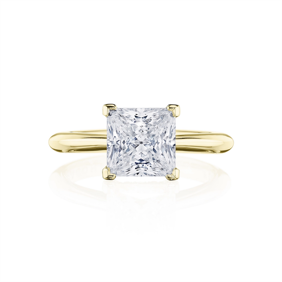 Tacori Engagement Rings in Yellow Gold containing Diamond HT 2671 PR 8 Y
