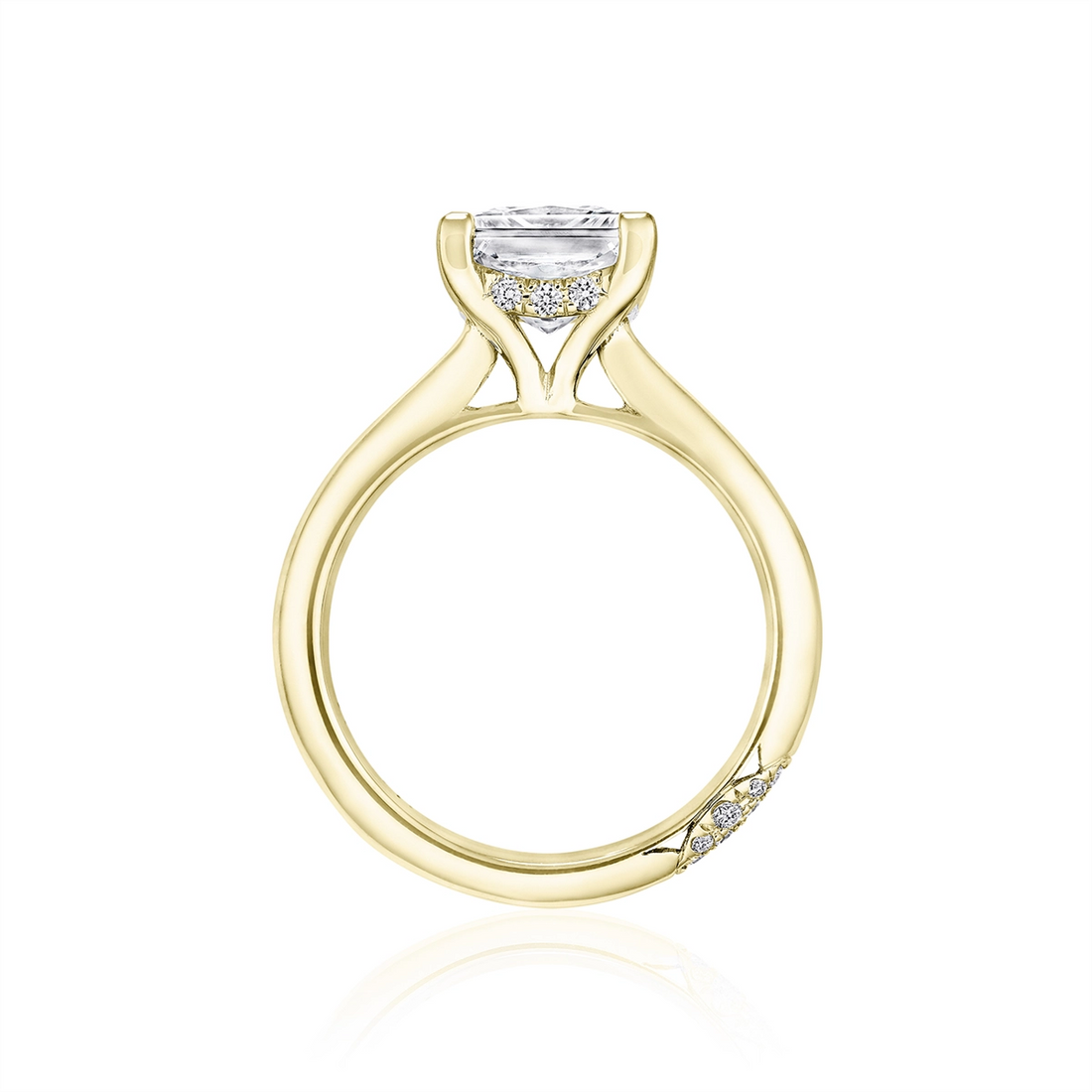 Tacori Engagement Rings in Yellow Gold containing Diamond HT 2671 PR 8 Y