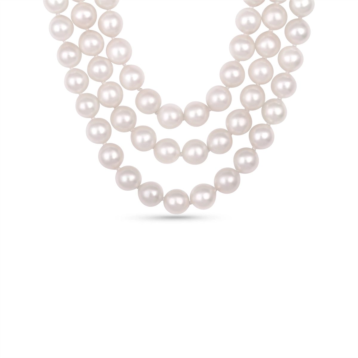 Necklaces Necklaces in Yellow Gold containing Multi-gemstone, Diamond, Pearl 452763