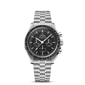 Omega Speedmaster Moonwatch Transparent Back Sapphire Steel