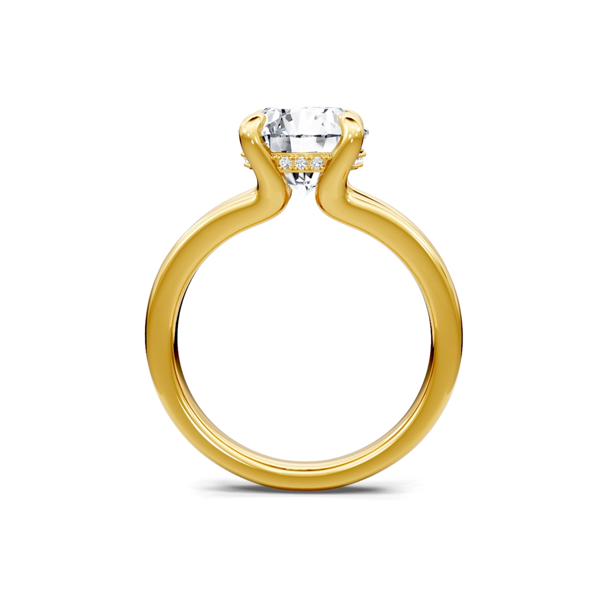 Engagement Collections Engagement Rings in Yellow Gold containing Diamond 452883
