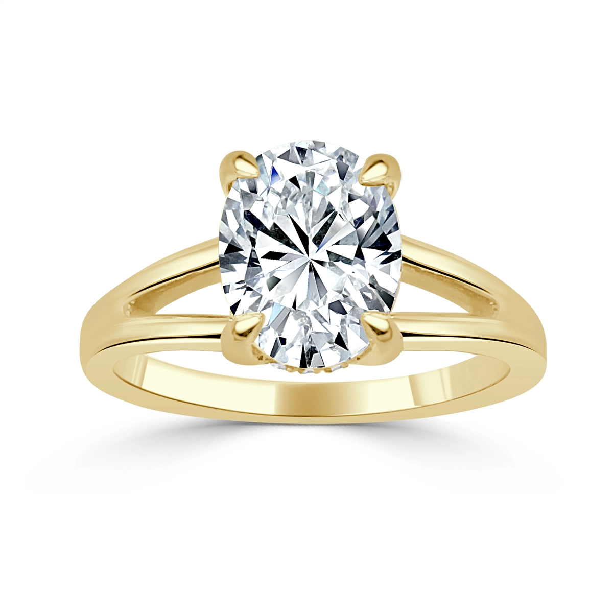 Engagement Collections Engagement Rings in Yellow Gold containing Diamond 452884