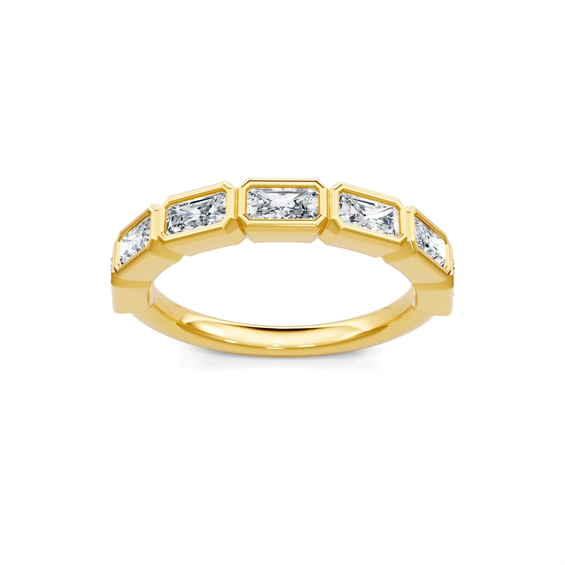 Wedding Bands Wedding Rings in Yellow Gold containing Diamond 452885