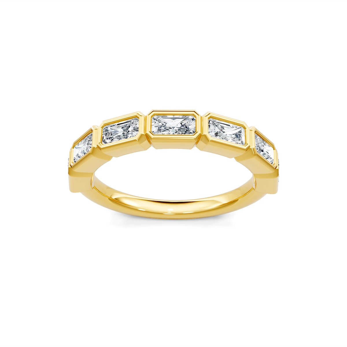 Wedding Bands Wedding Rings in Yellow Gold containing Diamond 452885