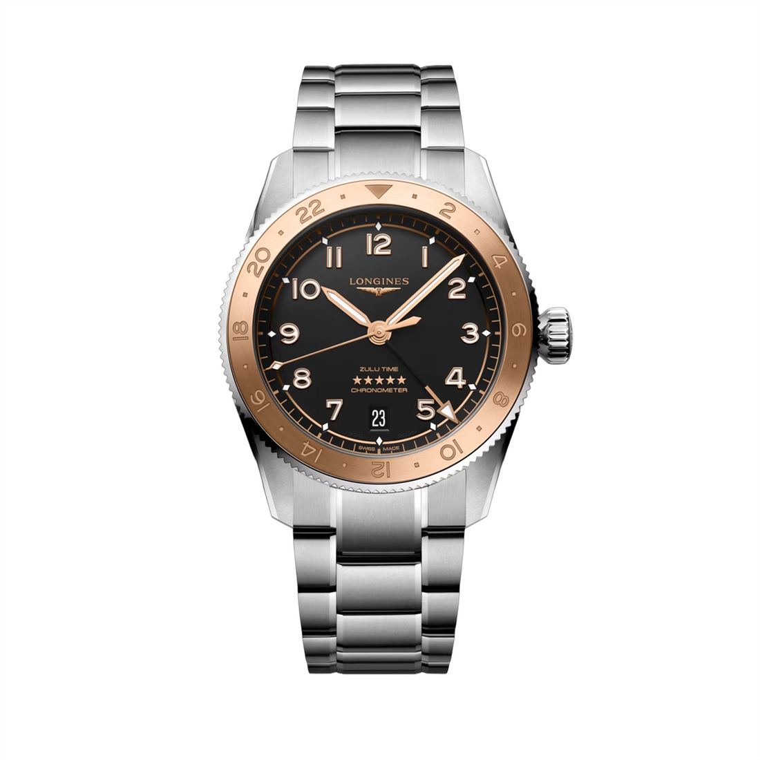Longines watch in Mixed Metals L38035536