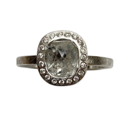 Todd Reed Rings in Platinum/Palladium containing Diamond trdr481-pd-jdf